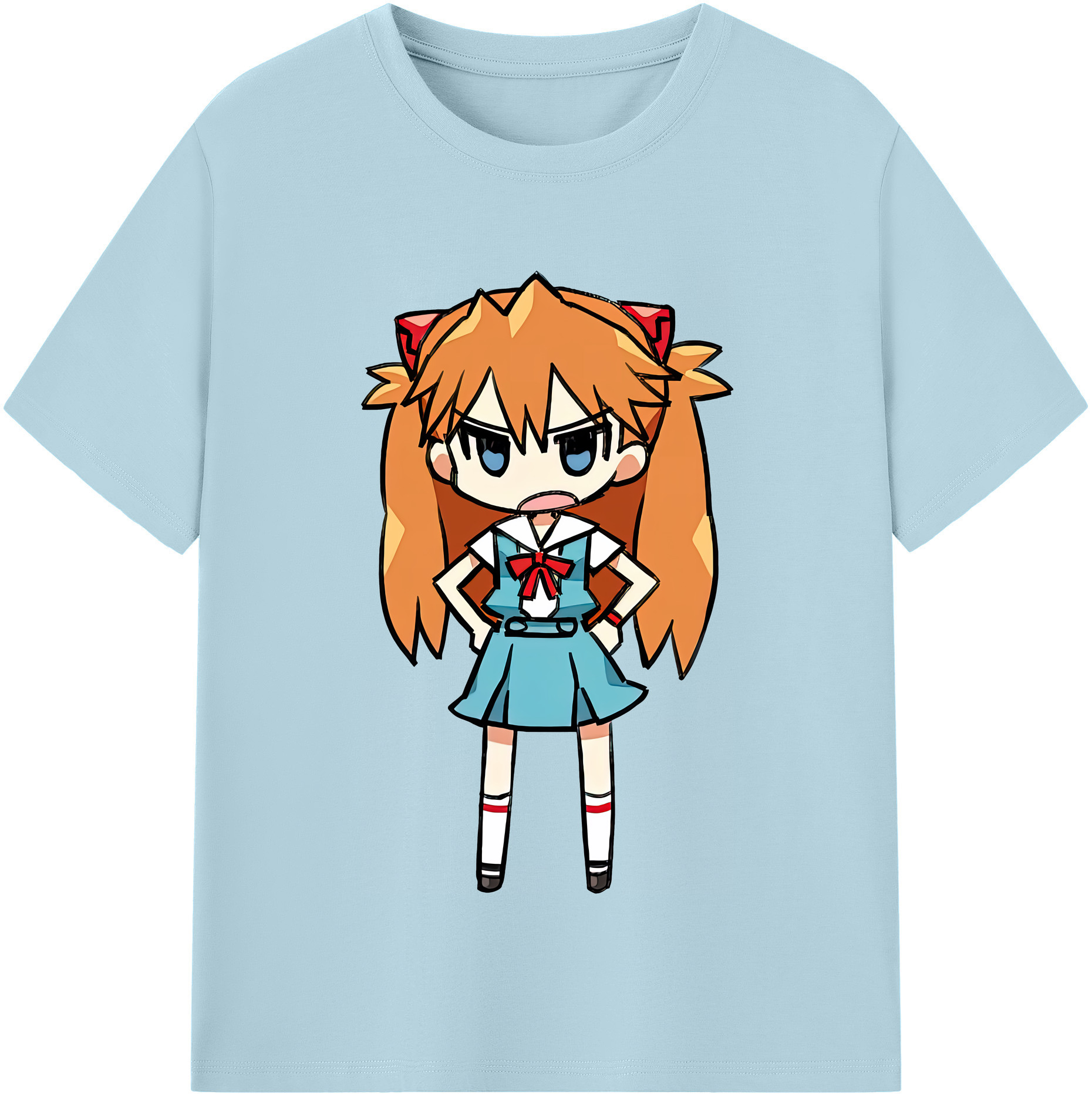 （画像用） EVA 新世紀エヴァンゲリオン 綿100％半袖Tシャツ（フロントプリント）